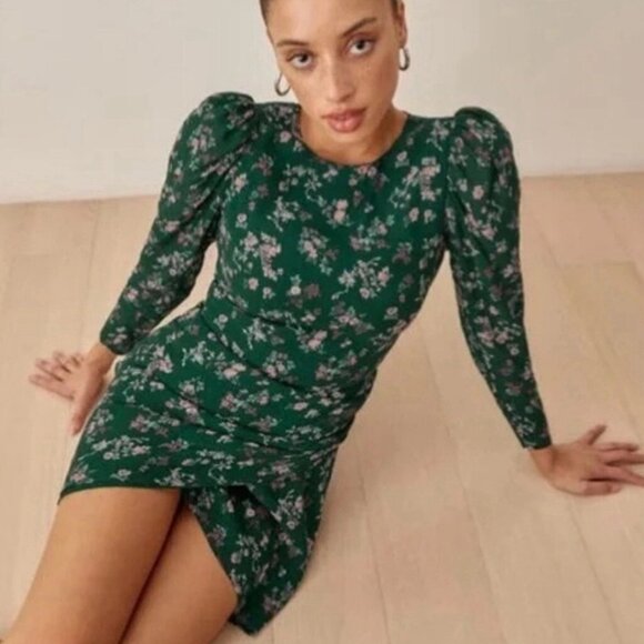 Reformation Juni dress Emilia - Size 4 - Picture 1 of 7